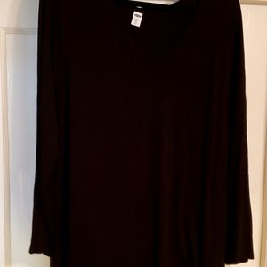 Old Navy luxe long sleeve swing tee